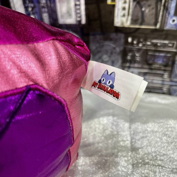 ROBLOX Pet Simulator Surprise Plushy Pink/Purple Metallic Turtle LTD. EDITION - Picture 5 of 8